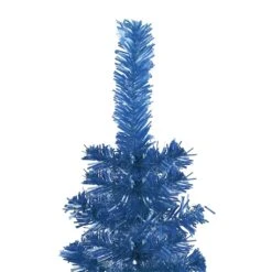 VidaXL Arbre De Noël Mince Avec LED Et Boules Bleu 240 Cm 9 VidaXL Arbre De Noël Mince Avec LED Et Boules Bleu 240 Cm -Homcom Boutique 8720286501252 3