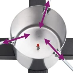 VidaXL Support De Sapin De Noël 55x55x15,5 Cm -Homcom Boutique 8720286953792 4