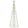 VidaXL Arbre De Noël Cône 310 LED Colorées 100x300 Cm
