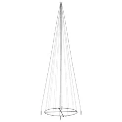 VidaXL Arbre De Noël Cône 1134 LED Bleues 230x800 Cm