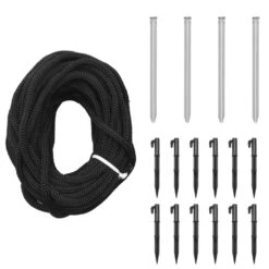 VidaXL Sapin De Noël Avec Piquet 732 LED Bleues 500 Cm -Homcom Boutique 8720287018131 6