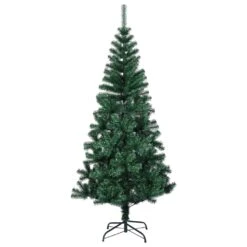 VidaXL Sapin De Noël Artificiel Pointes Iridescentes Vert 120 Cm PVC