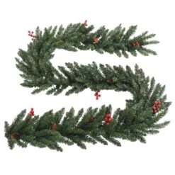 VidaXL Arbres De Noël Artificiels 2 Pcs Et Couronne, Guirlande Et LED 13 VidaXL Arbres De Noël Artificiels 2 Pcs Et Couronne, Guirlande Et LED -Homcom Boutique 8720287021186 7