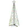 VidaXL Arbre De Noël Cône 200 LED Colorées 70x180 Cm