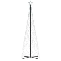 VidaXL Arbre De Noël Cône 500 LED Bleues 100x300 Cm