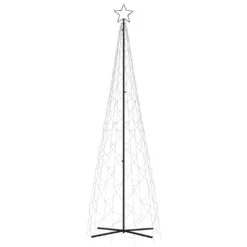 VidaXL Arbre De Noël Cône 500 LED Colorées 100x300 Cm