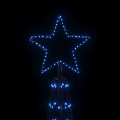 VidaXL Arbre De Noël Cône 3000 LED Bleues 230x800 Cm 10 VidaXL Arbre De Noël Cône 3000 LED Bleues 230x800 Cm -Homcom Boutique 8720287069348 4