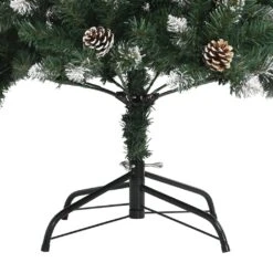 VidaXL Sapin De Noël Artificiel Avec Support Vert 120 Cm PVC -Homcom Boutique 8720287110170 6 1