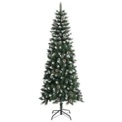 VidaXL Sapin De Noël Artificiel Avec Support Vert 210 Cm PVC