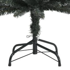 VidaXL Sapin De Noël Artificiel Mince Avec Support Vert 180 Cm PVC 7 VidaXL Sapin De Noël Artificiel Mince Avec Support Vert 180 Cm PVC -Homcom Boutique 8720287110262 3 1