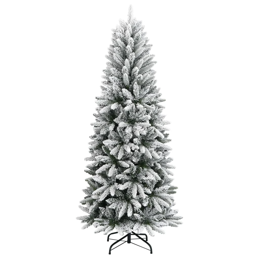 VidaXL Sapin De Noël Artificiel Avec Neige Floquée 150 Cm PVC Et PE 1 VidaXL Sapin De Noël Artificiel Avec Neige Floquée 150 Cm PVC Et PE