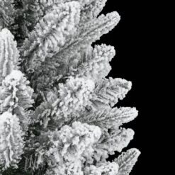 VidaXL Sapin De Noël Artificiel Avec Neige Floquée 150 Cm PVC Et PE 11 VidaXL Sapin De Noël Artificiel Avec Neige Floquée 150 Cm PVC Et PE -Homcom Boutique 8720287110316 5