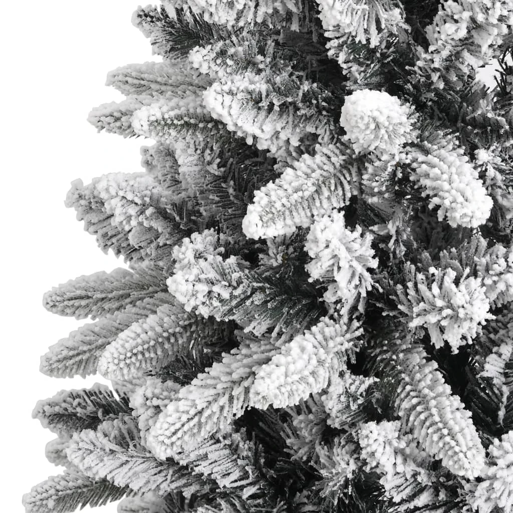 VidaXL Sapin De Noël Artificiel Avec Neige Floquée 150 Cm PVC Et PE 4 VidaXL Sapin De Noël Artificiel Avec Neige Floquée 150 Cm PVC Et PE – Image 4